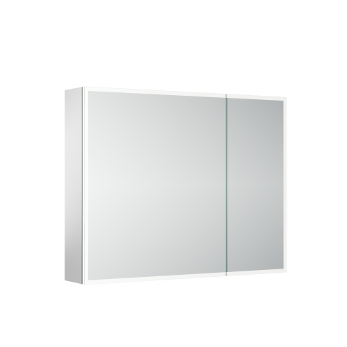 Зеркало-шкаф Sancos Evoke SC8090 90х14х70 настенный цвет серый